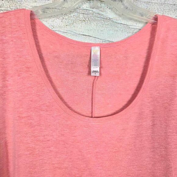 LuLaRoe Pink Swing Tunic Top Size L - Picture 3 of 8